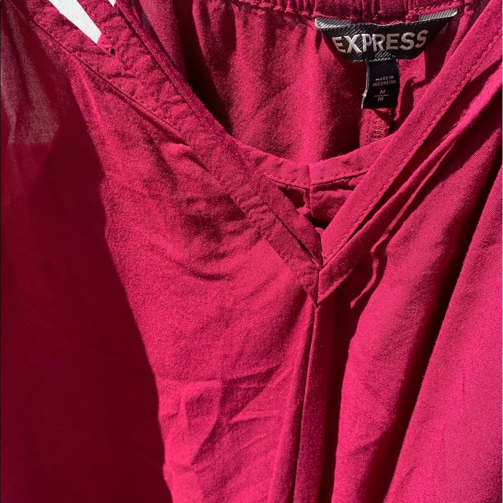Maroon Romper - Picture 3 of 4